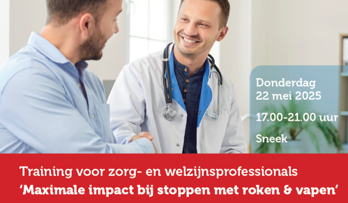 training stoppen met roken