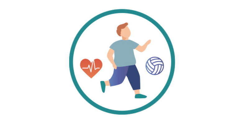 Icoon van de ketenaanpak Kind naar Gezonder Gewicht