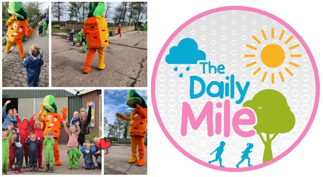Afbeelding en logo The Daily Mile