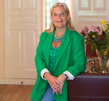 Foto van Wanda de Kanter, spreker op het event