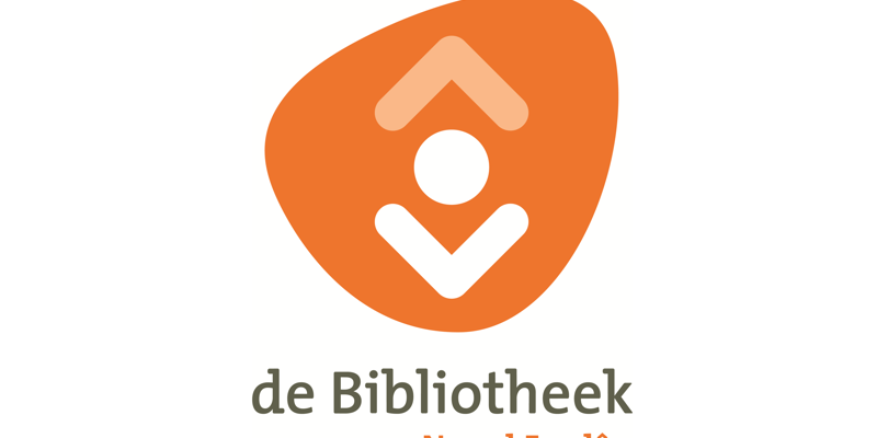 Logo van De Bibliotheek Noord Fryslân