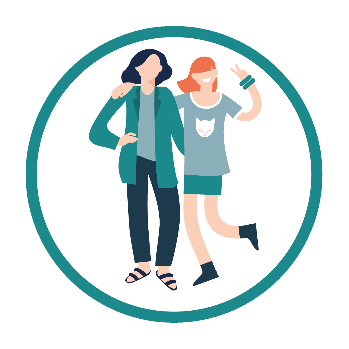 Icoon van de coalitie Mentale gezondheid