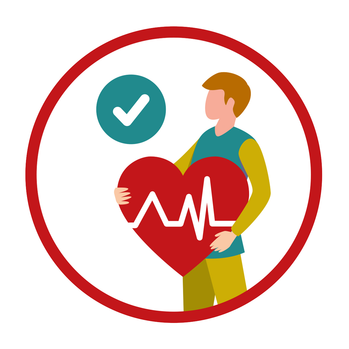 Icoon van de ketenaanpak Positieve Gezondheid