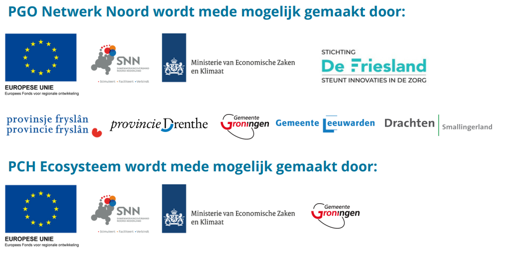 PGO Netwerk Noord wordt mede mogelijk gemaakt door: