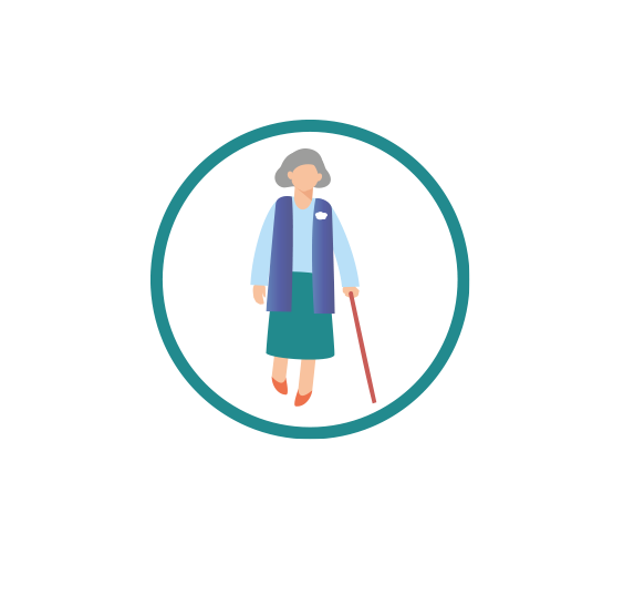 icoon van de ketenaanpak Valpreventie