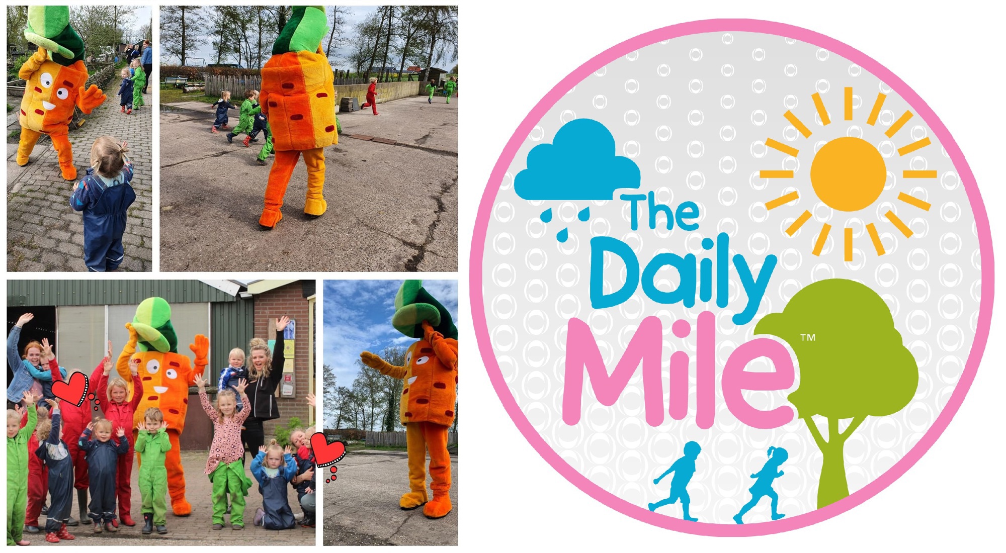 Afbeelding en logo The Daily Mile